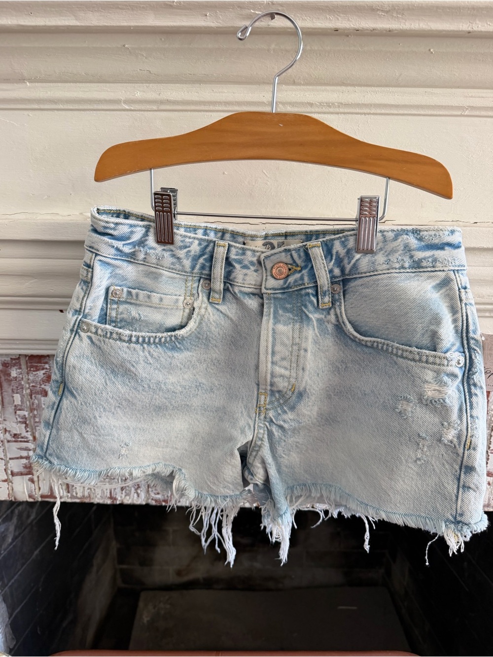 We the Free denim shorts